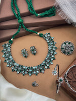 Load image into Gallery viewer, Reeva Stone Jewellery Set Combo