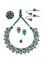 Load image into Gallery viewer, Reeva Stone Jewellery Set Combo