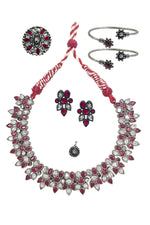 Load image into Gallery viewer, Reeva Stone Jewellery Set Combo