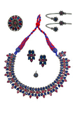 Load image into Gallery viewer, Reeva Stone Jewellery Set Combo