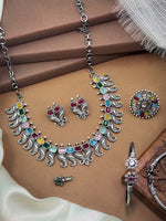 Load image into Gallery viewer, Tanvi Stone Jewellery Set Combo