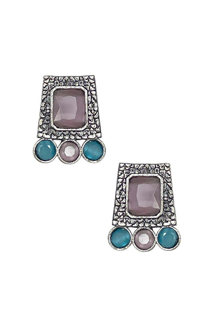 Niya Royalflash Oxidised Choker Jewellery Set Combo