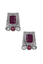 Load image into Gallery viewer, Niya Royalflash Oxidised Choker Jewellery Set Combo