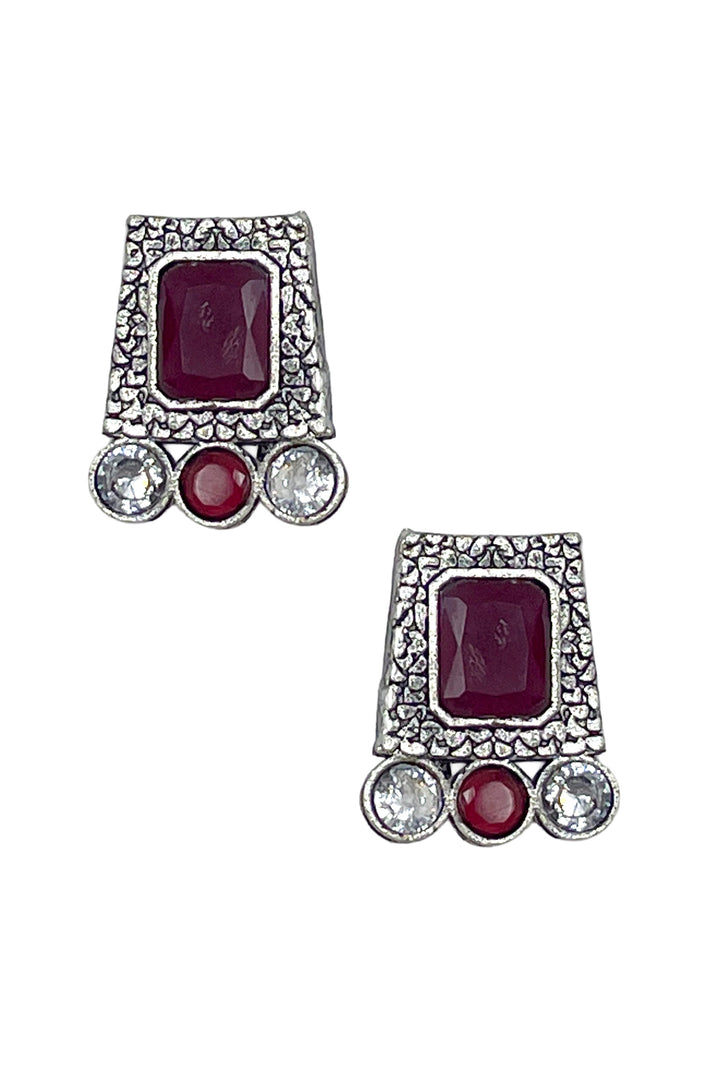 Niya Royalflash Oxidised Choker Jewellery Set Combo