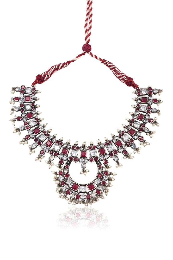 Kiya Stone Necklace Set