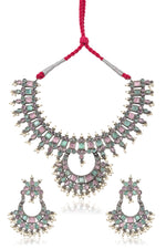 Load image into Gallery viewer, Kiya Stone Necklace Set