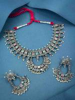 Load image into Gallery viewer, Kiya Stone Necklace Set