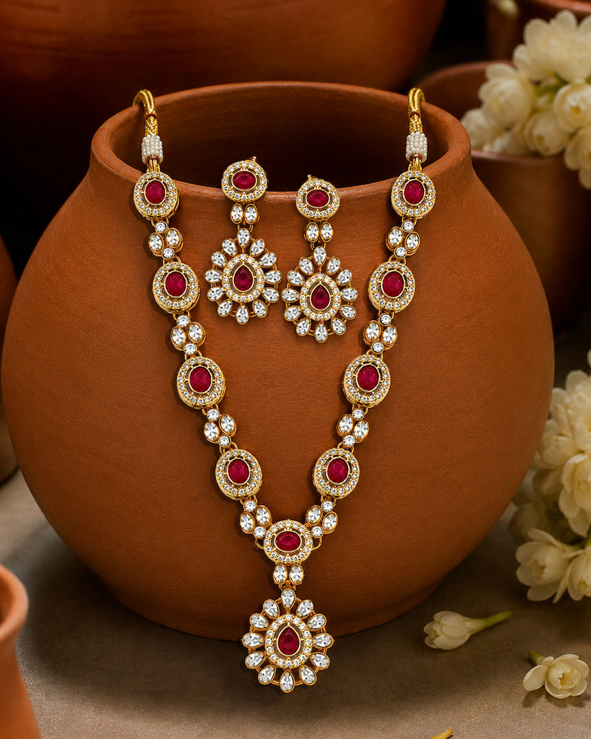NITYA STONE NECKLACE SET