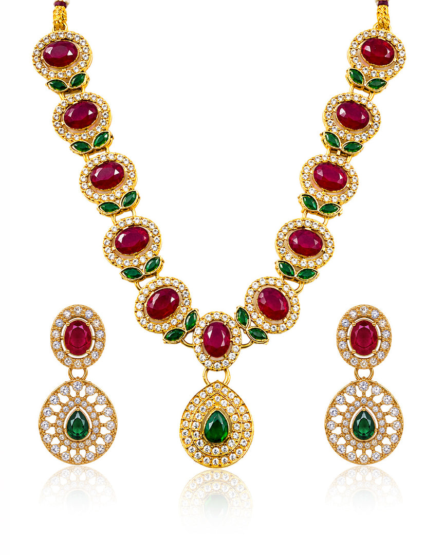 KAVYA STONE NECKLACE SET