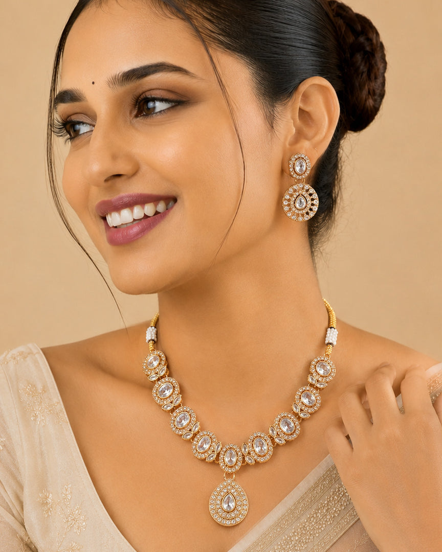 KAVYA STONE NECKLACE SET