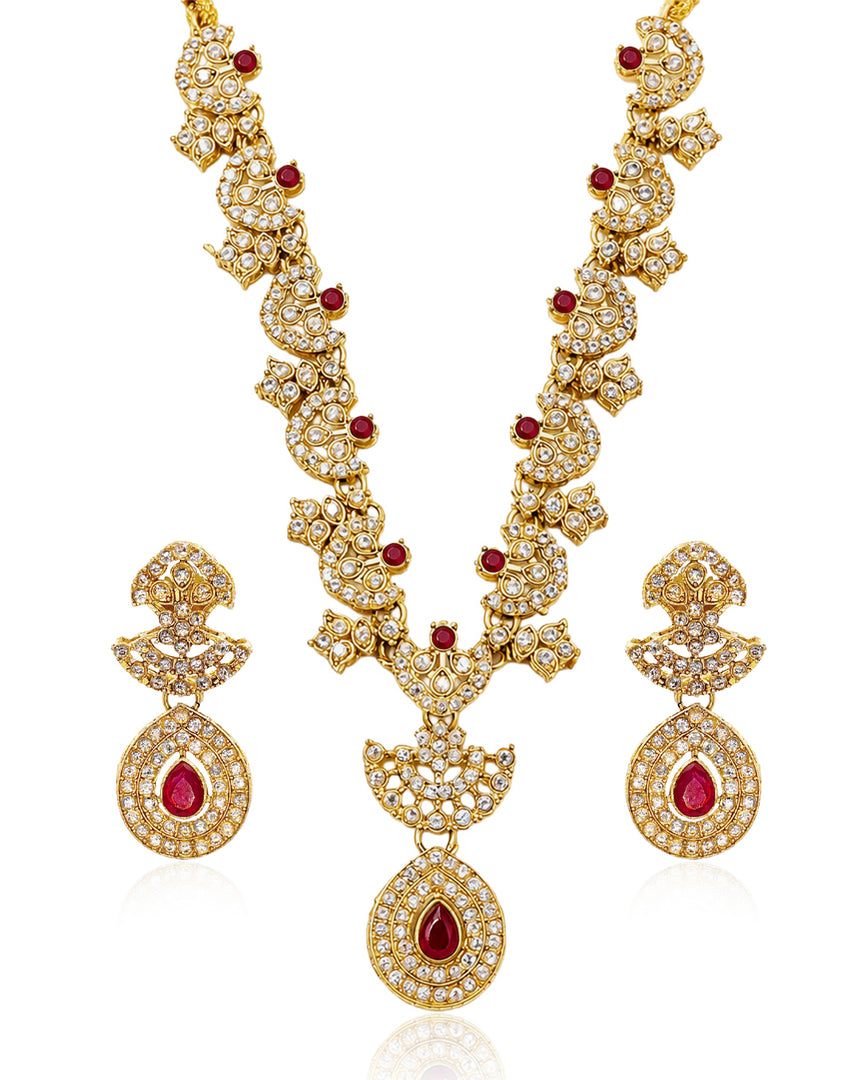 YUVIKA STONE NECKLACE SET