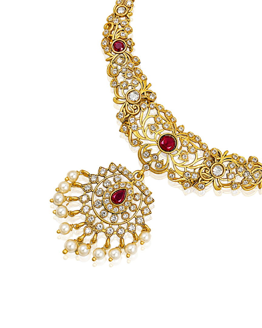 TANYA STONE NECKLACE SET