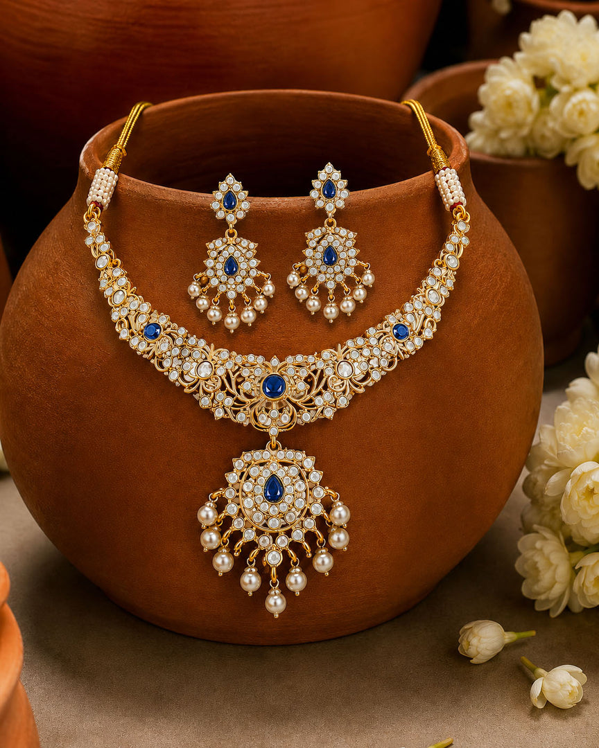 TANYA STONE NECKLACE SET