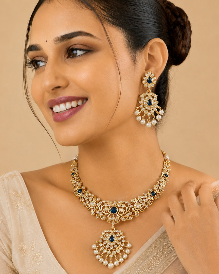 TANYA STONE NECKLACE SET