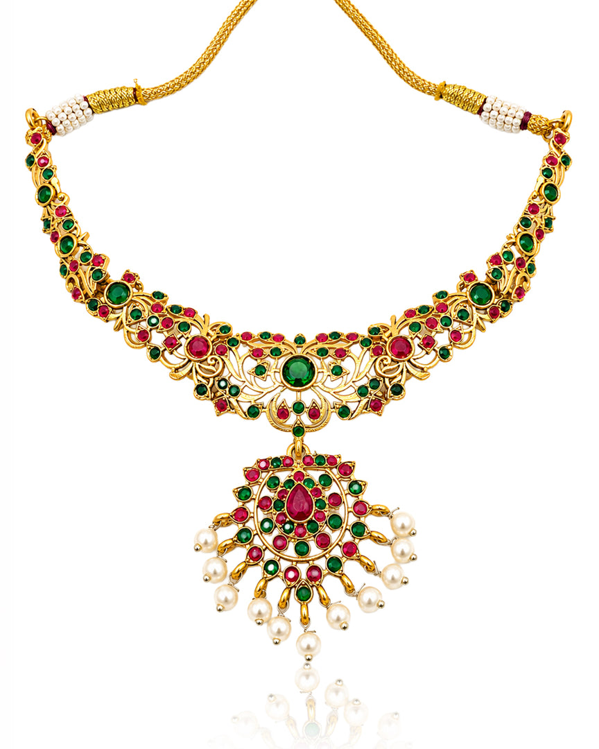 TANYA STONE NECKLACE SET