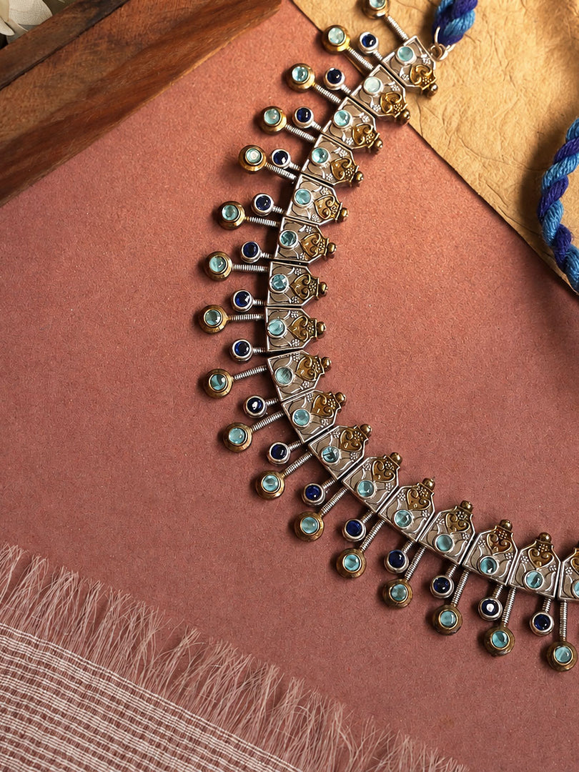Mira Stone Necklace Set