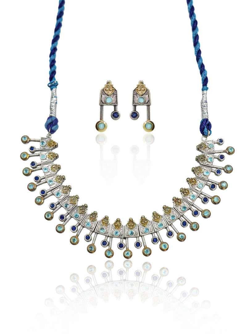 Mira Stone Necklace Set