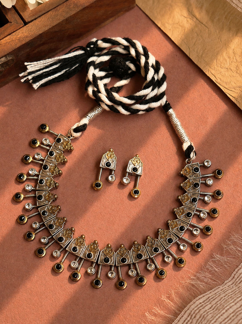 Mira Stone Necklace Set