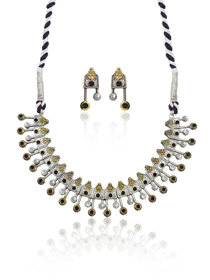 Mira Stone Necklace Set