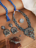 Load image into Gallery viewer, Niharika Stone Jewellery Set