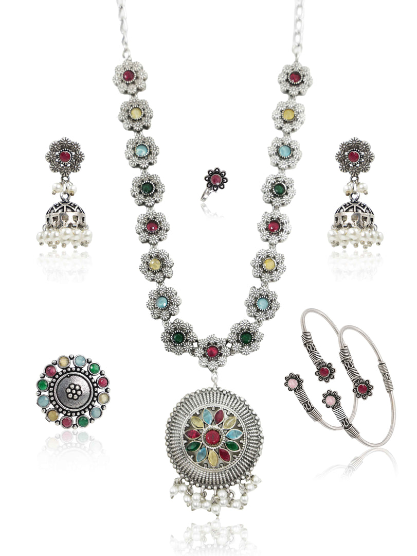 Nitya Stone Jewellery Set