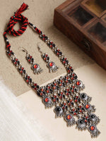 Load image into Gallery viewer, Nisha Stone Necklace Set