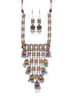 Load image into Gallery viewer, Nisha Stone Necklace Set
