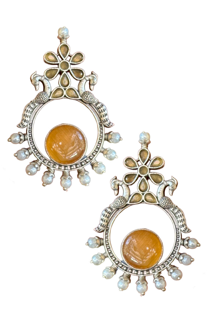 Navya Stud Stone Earrings