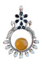Load image into Gallery viewer, Navya Stud Stone Earrings