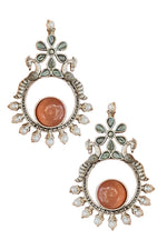 Load image into Gallery viewer, Navya Stud Stone Earrings