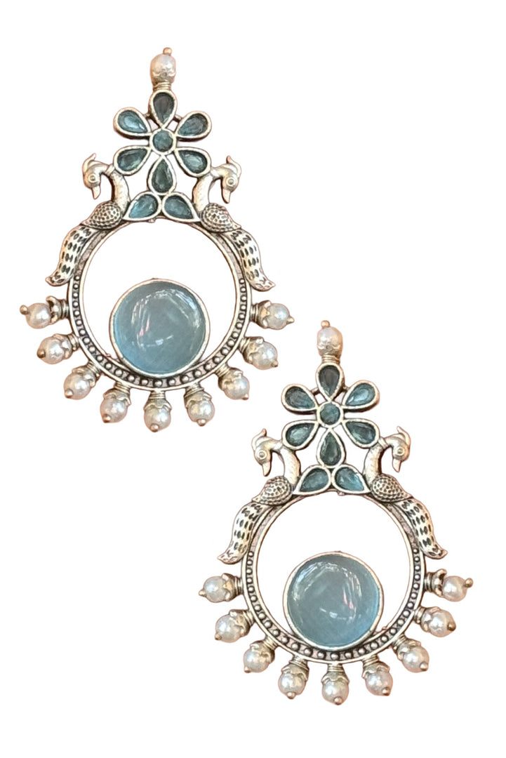 Navya Stud Stone Earrings