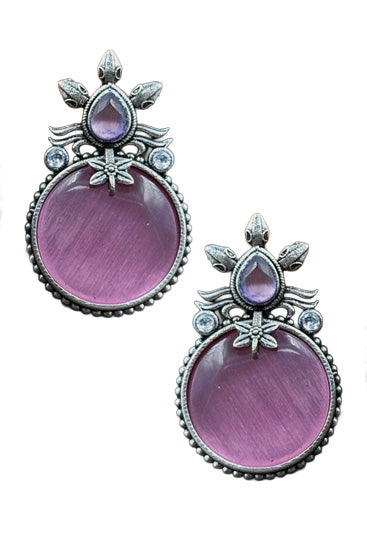 KRITI STONE STUD EARRINGS