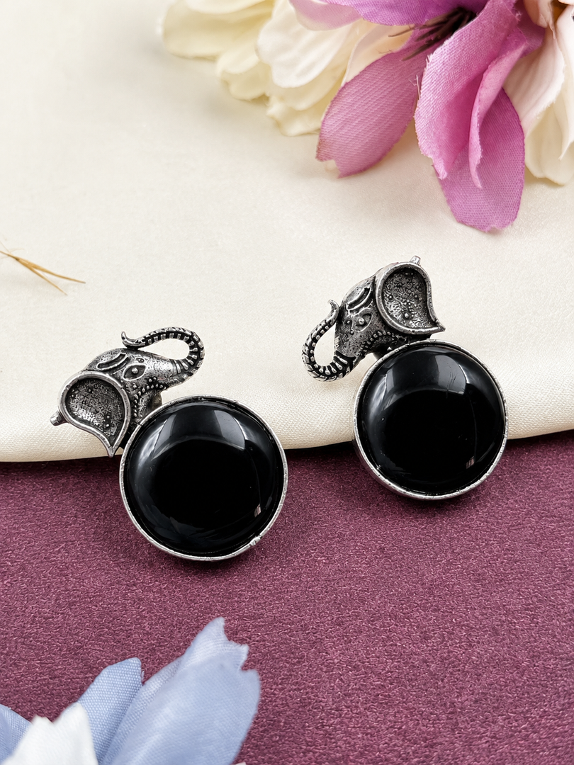 Avni Stud Stone Earrings