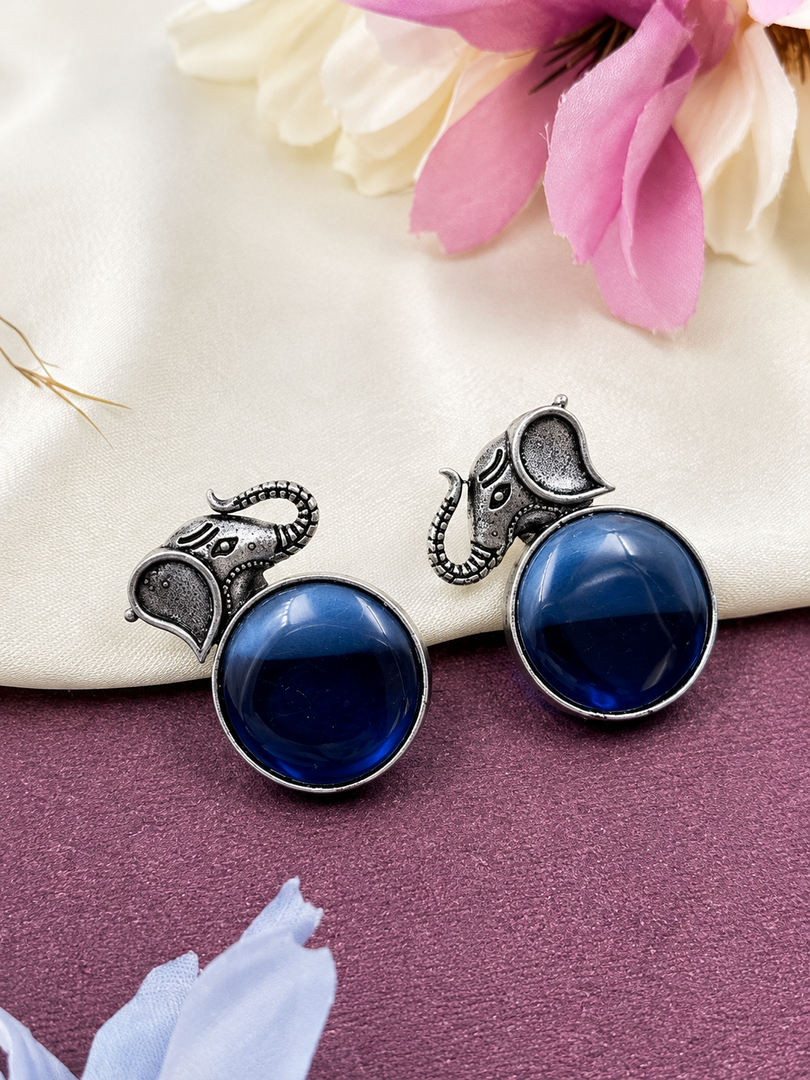 Avni Stud Stone Earrings
