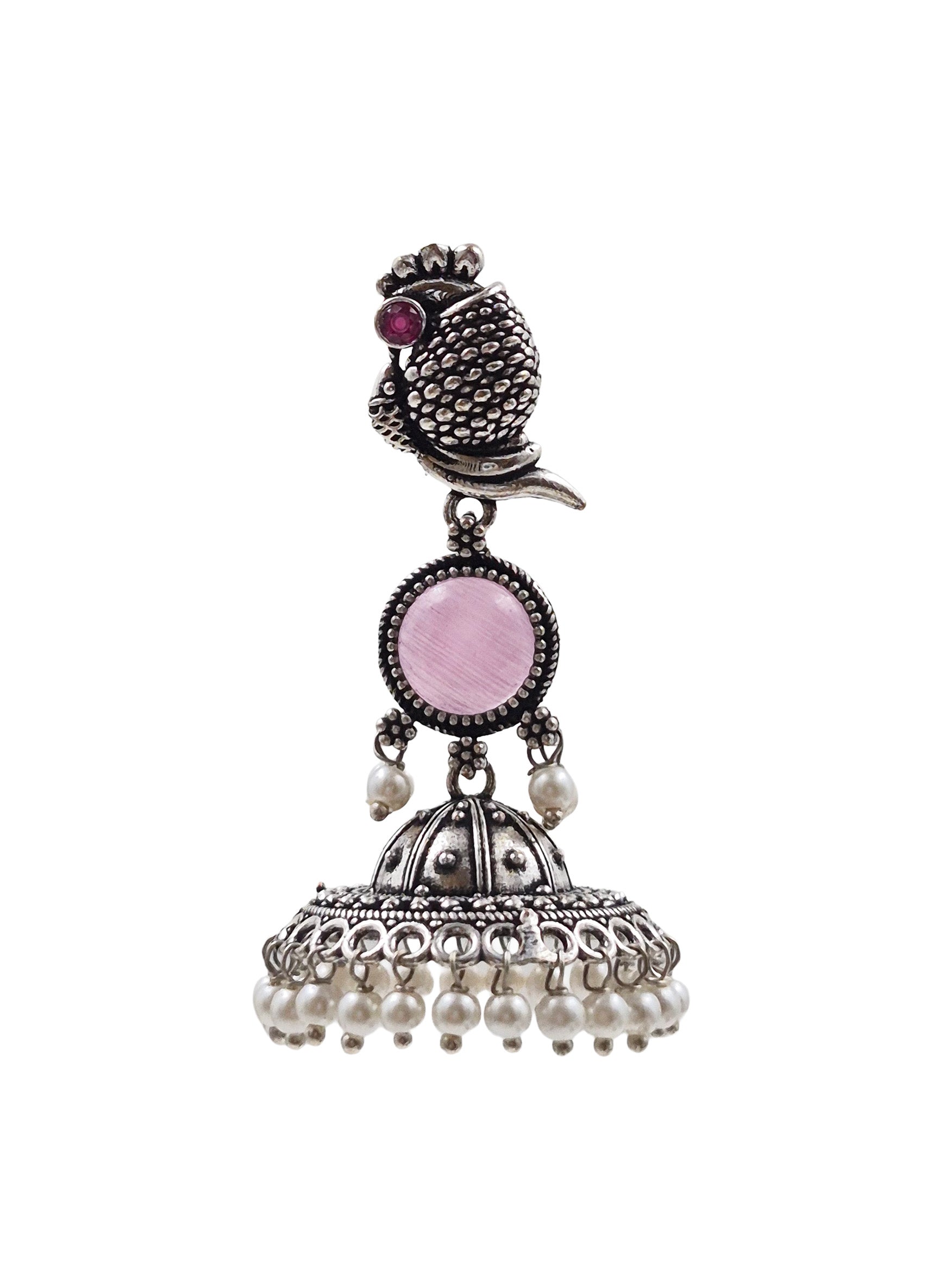 NIHARA STONE JHUMKA EARRINGS