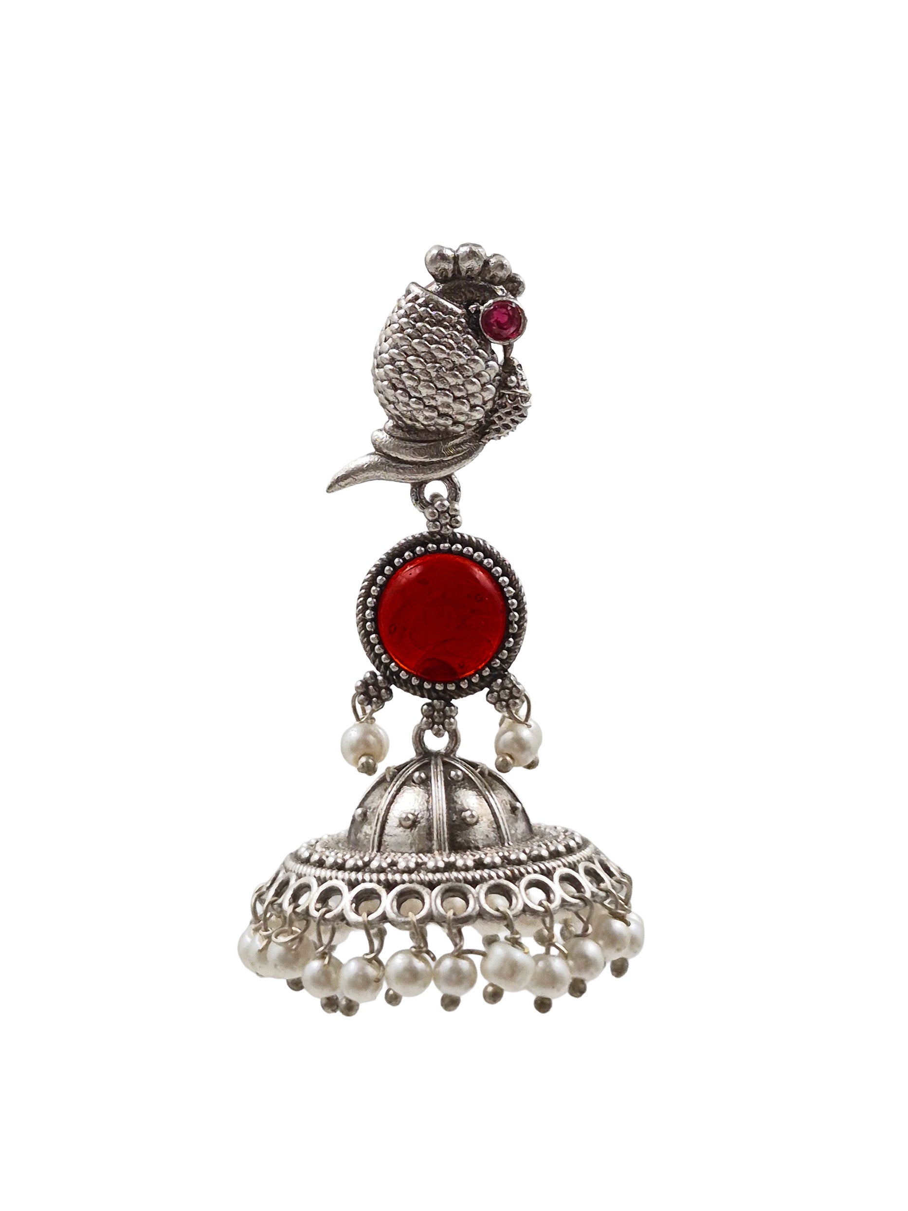NIHARA STONE JHUMKA EARRINGS