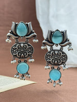 Load image into Gallery viewer, RIDHIMA DANGLER EARRINGS