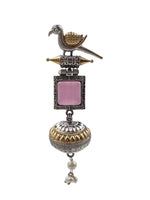 Load image into Gallery viewer, Pankhi Dualtone Dangler Earrings