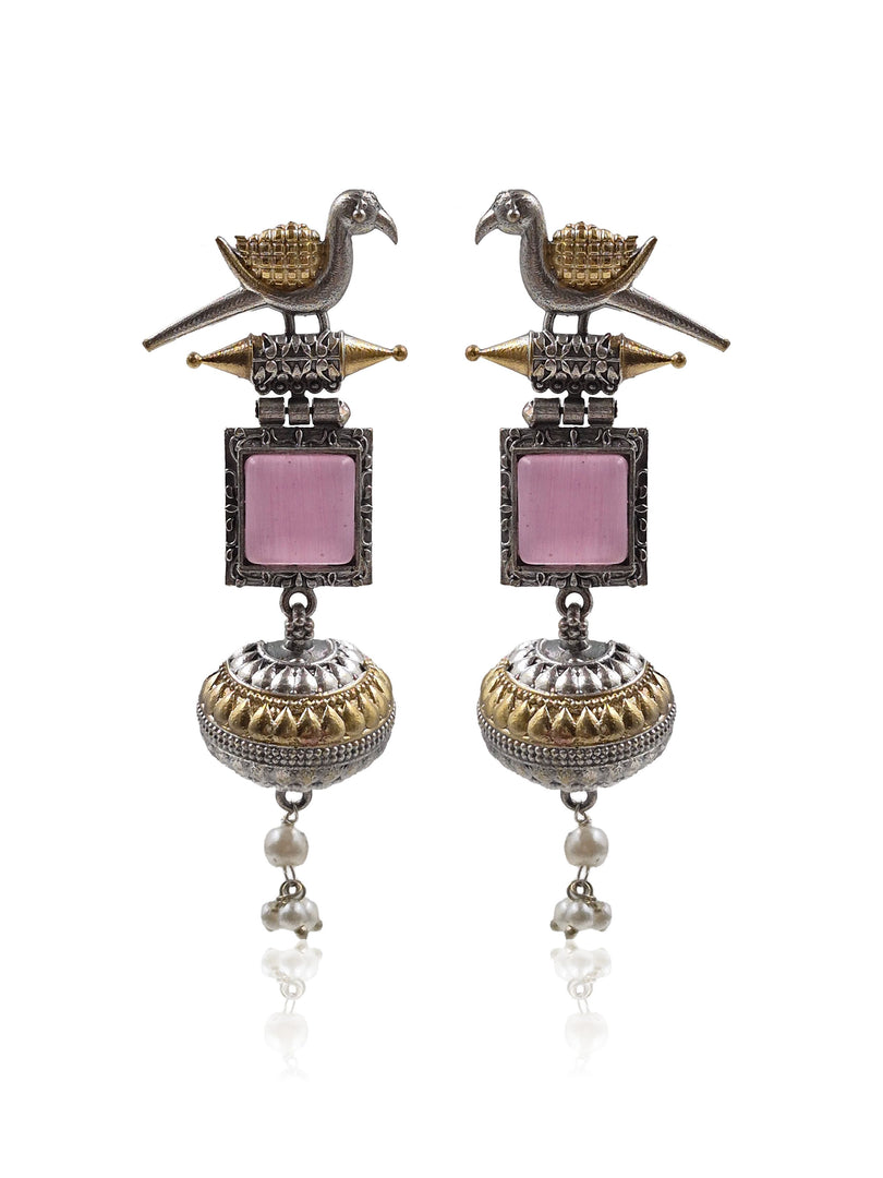 Pankhi Dualtone Dangler Earrings