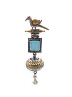 Load image into Gallery viewer, Pankhi Dualtone Dangler Earrings