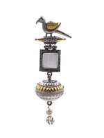 Load image into Gallery viewer, Pankhi Dualtone Dangler Earrings