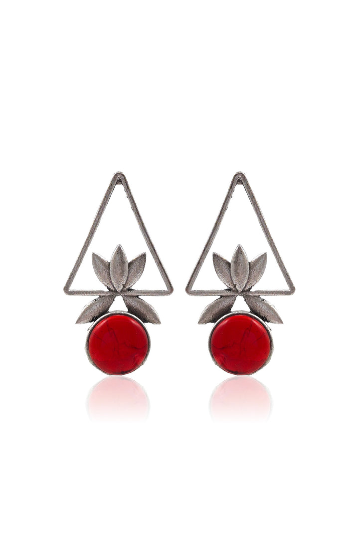 Jiya Stud Stone Earrings
