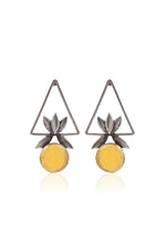Load image into Gallery viewer, Jiya Stud Stone Earrings
