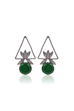 Load image into Gallery viewer, Jiya Stud Stone Earrings