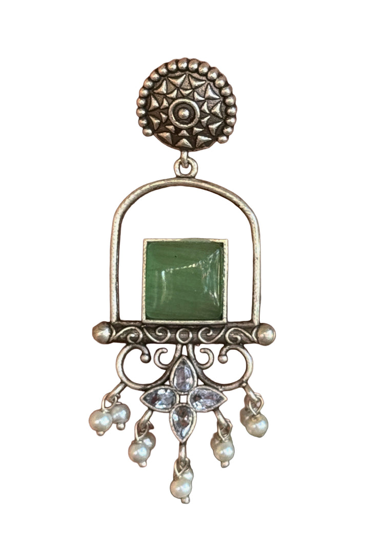 Coral Dangler Earrings