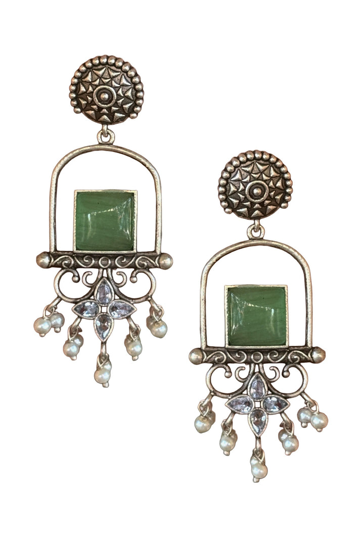 Coral Dangler Earrings