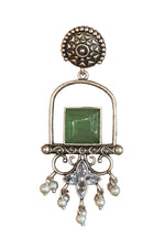 Load image into Gallery viewer, Coral Dangler Earrings