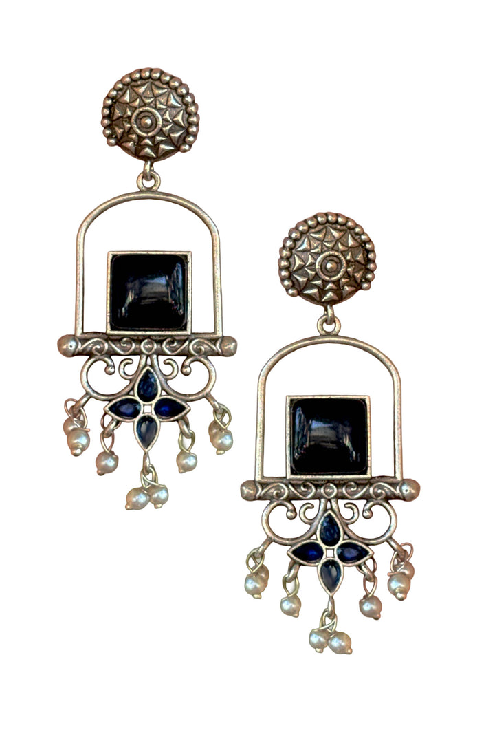 Coral Dangler Earrings