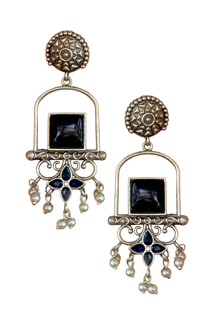 Coral Dangler Earrings