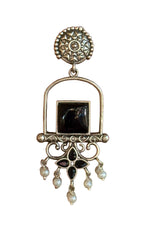 Load image into Gallery viewer, Coral Dangler Earrings